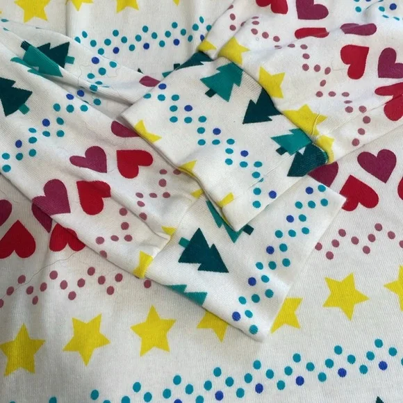 Primary Organic Cotton Fair Isle Christmas Pajamas - Picture 4 of 10